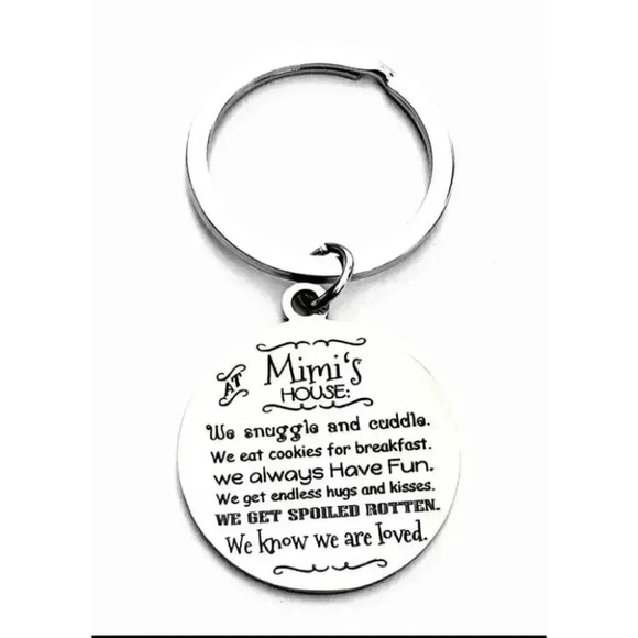 Mimi's House We Know We Are Loved Keychain - Picture 1 of 1
